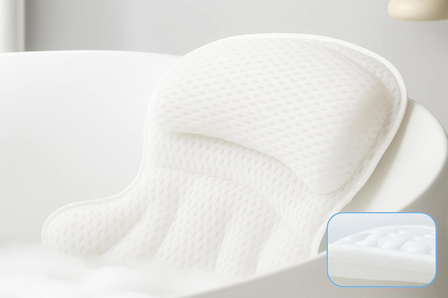 Coussin de bain ergonomique
